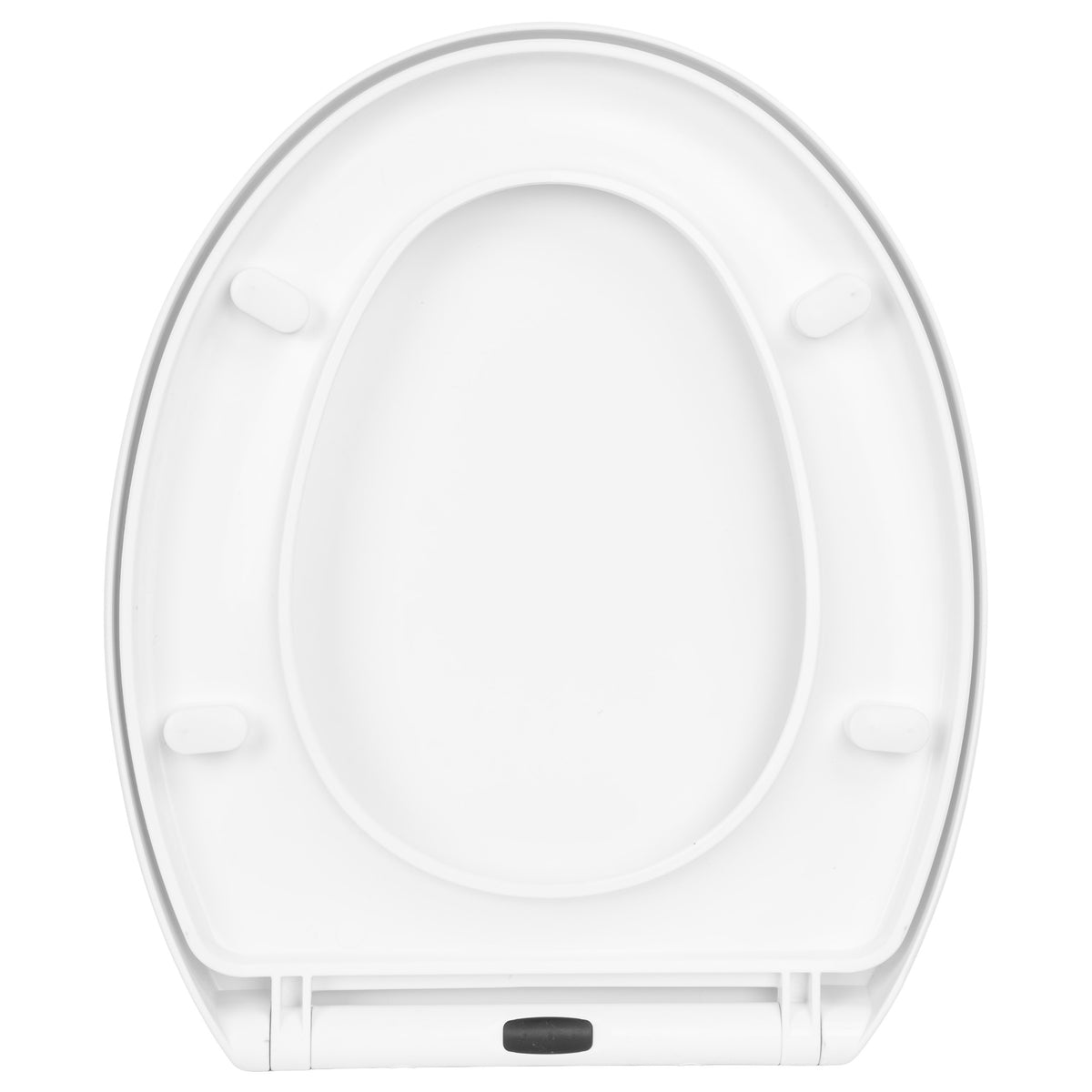 Univerzální WC sedátko LAUTA bílá s pomalým sklápěním