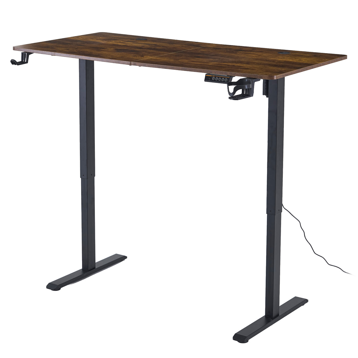 Herní stůl GAMER RUSTIC elektrické 140 cm
