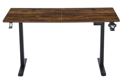 Herní stůl GAMER RUSTIC elektrické 140 cm