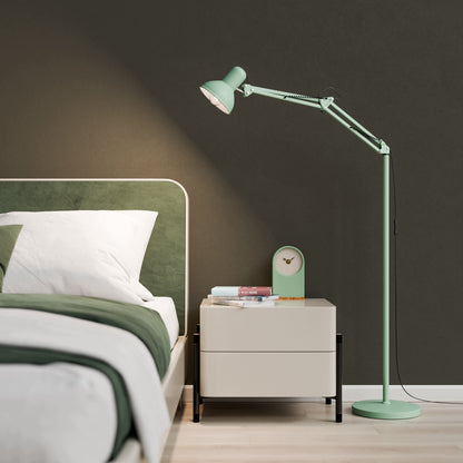 Mátová stojací lampa E27 190 cm, nastavitelná