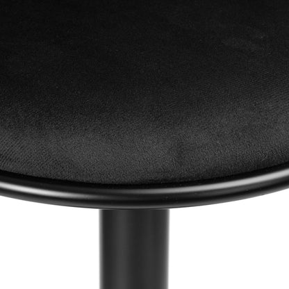 Barová židle Tresso Black černý Velvet