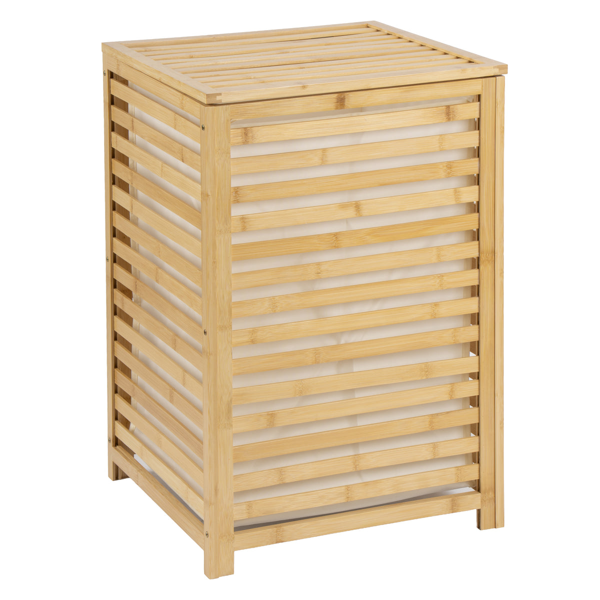 Koš na prádlo GOSEN 90L bambusový