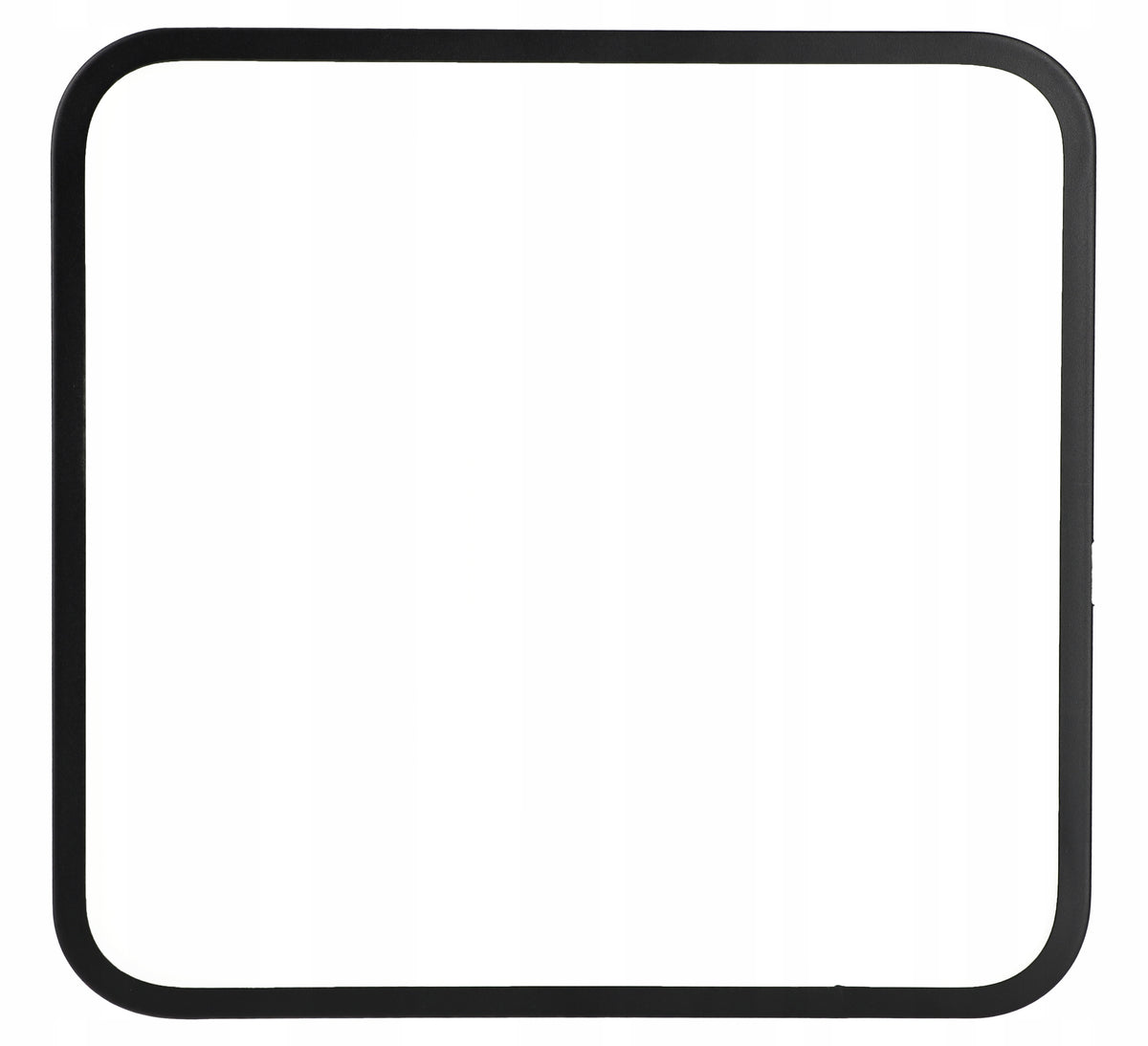 Černý přisazený LED panel 30 W, 30 cm