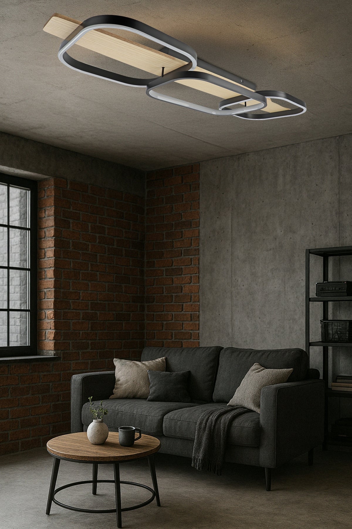 LED stropní svítidlo 68 W, 6120 lm, IP20