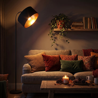 Stojací lampa E27, nastavitelná