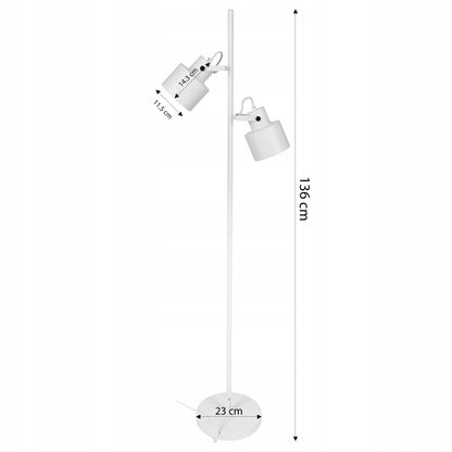 Stojací lampa E27 135 cm