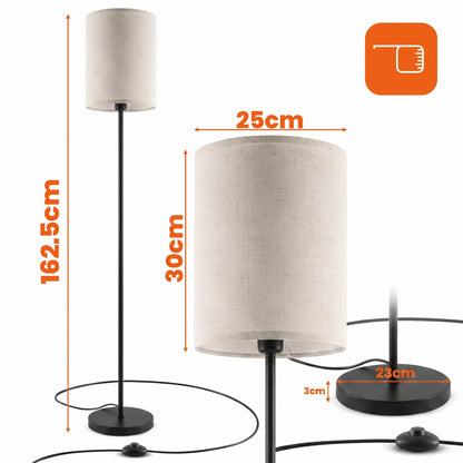 Stojací lampa E27 160 cm