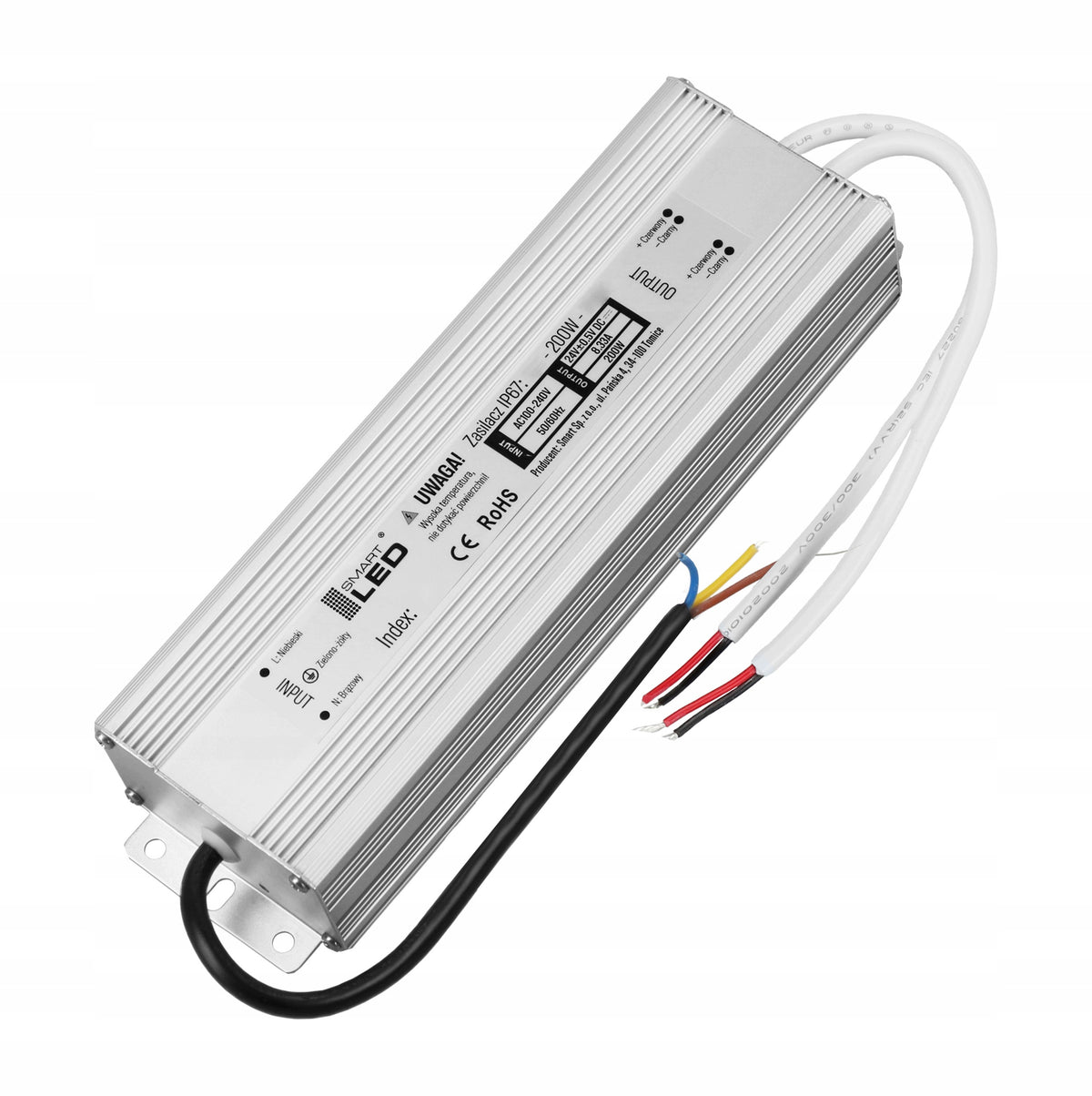 LED napájecí zdroj 12 V, 200 W, IP67