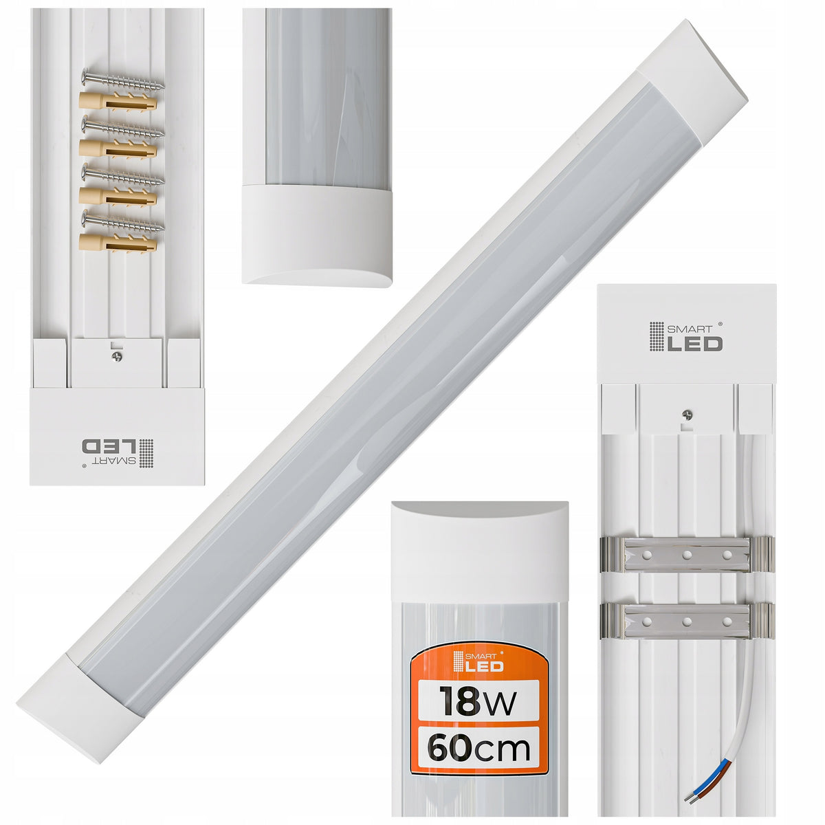 Průmyslové LED svítidlo 18 W, 60 cm