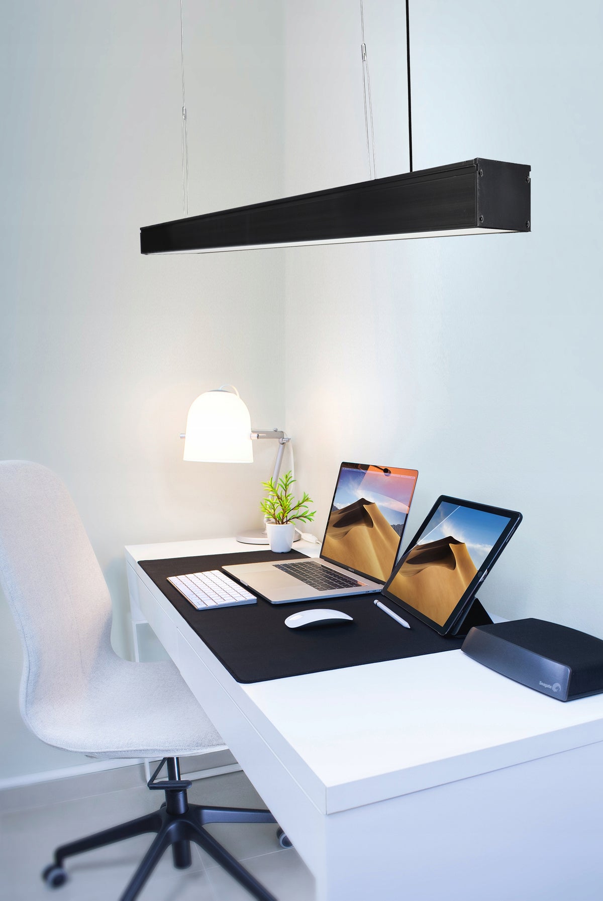 Kancelářské lineární LED svítidlo 30 W, 120 cm