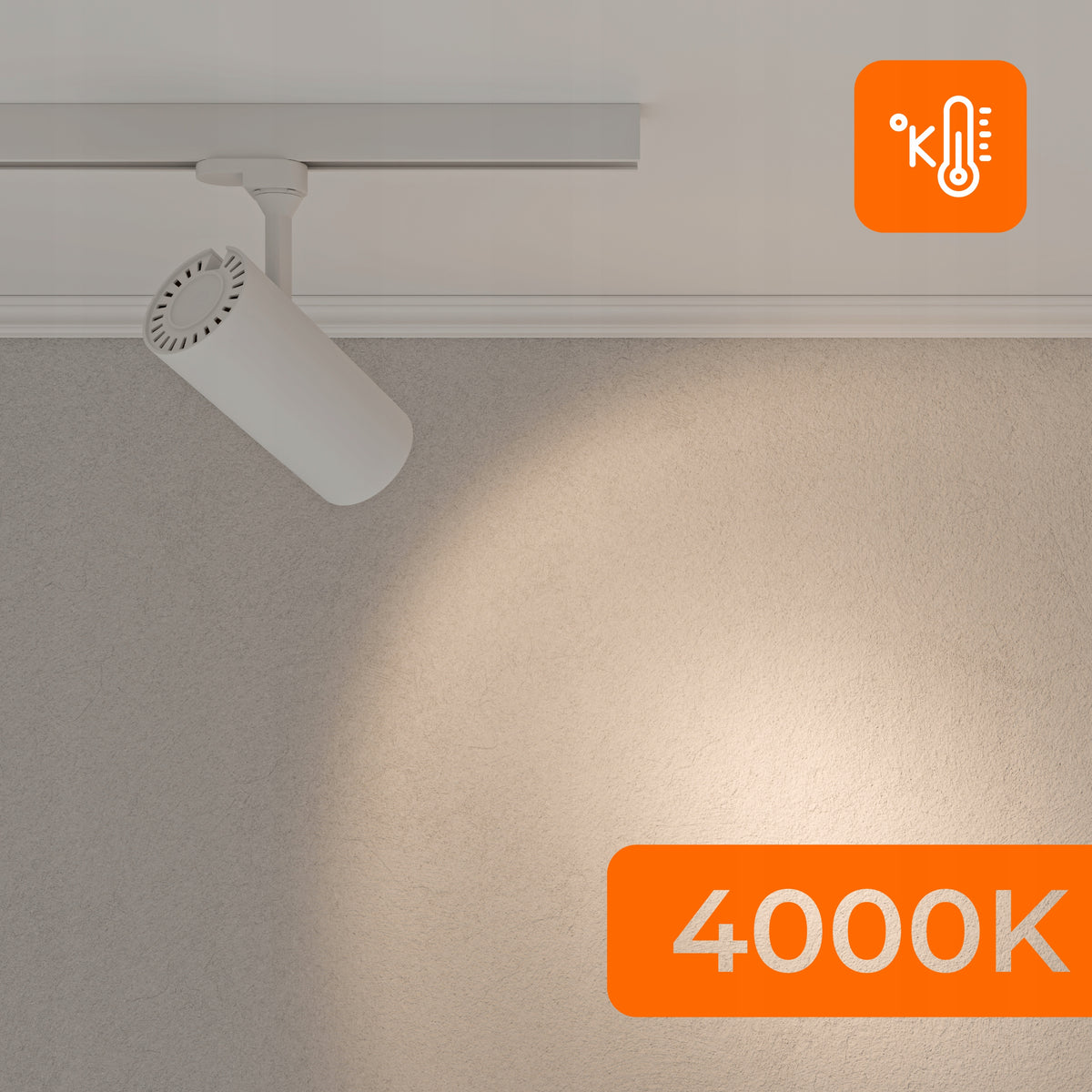 Bílá LED žárovka GU10 3 W – neutrální bílá