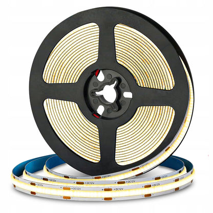 LED pásek 12 V, 40 W, 4000 lm, 5 m – teplá bílá