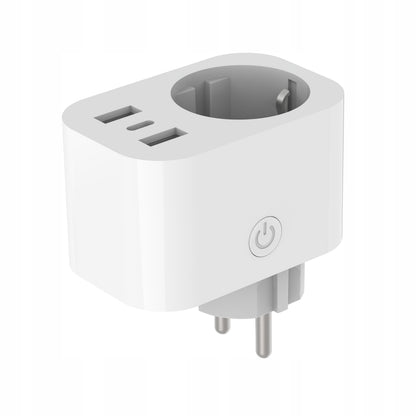 Chytrá Wi-Fi zásuvka TUYA s USB nabíjením