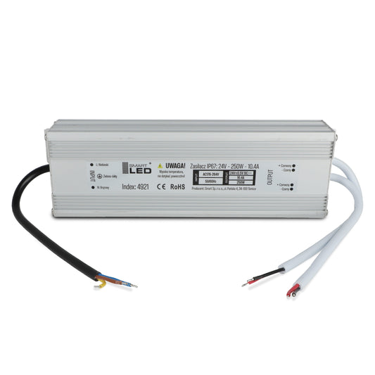LED napájecí zdroj 24 V, 250 W, IP67