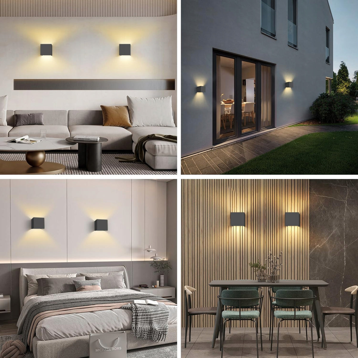 LED fasádní svítidlo 6 W, IP54