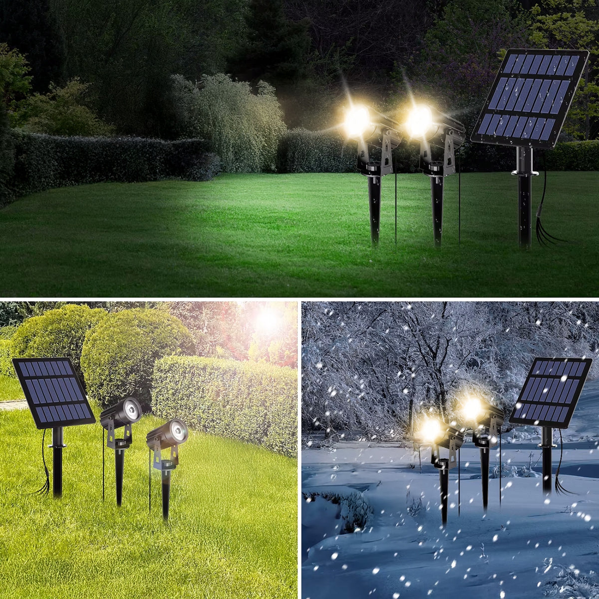 LED solární zápichové svítidlo