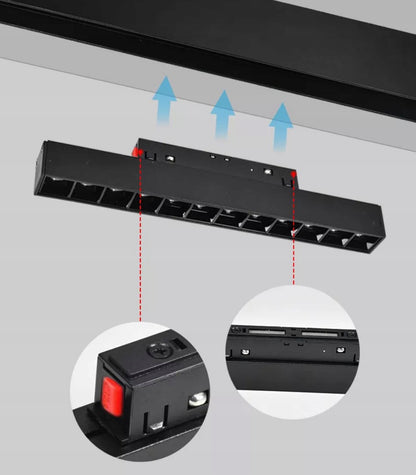 Lištové LED svítidlo 24 W, 3000 K