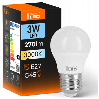 LED žárovka E27 3 W, 270 lm, 3000 K – teplá bílá