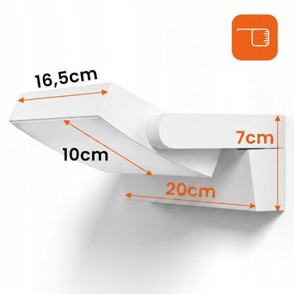 LED fasádní svítidlo 24 W, 3 režimy barvy světla