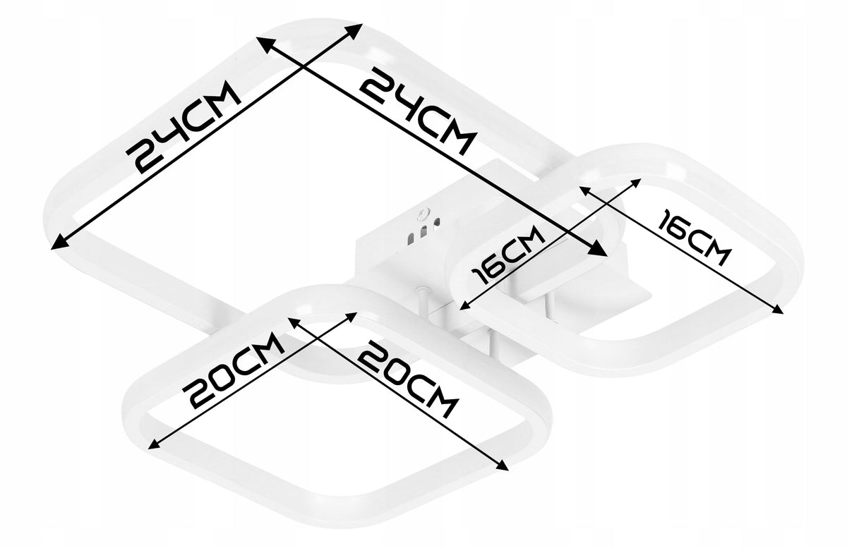 LED stropní svítidlo 70 W, CCT