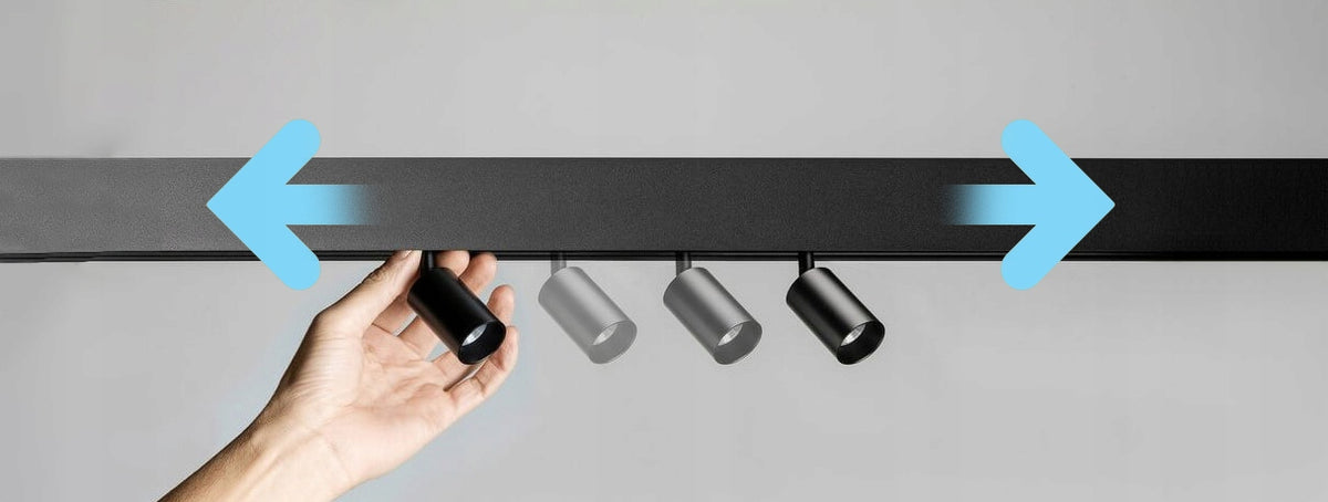 Lištový LED reflektor 7 W, 3000 K