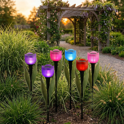 LED solární zápichové svítidlo