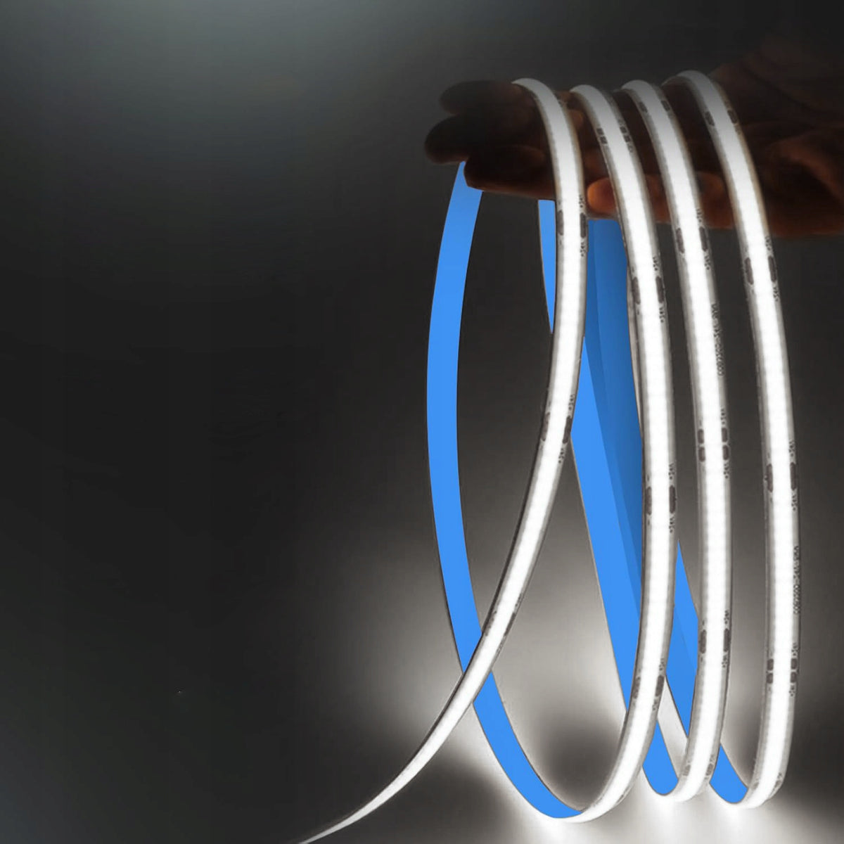 LED pásek 12 V, 40 W, 4000 lm, 5 m – studená bílá