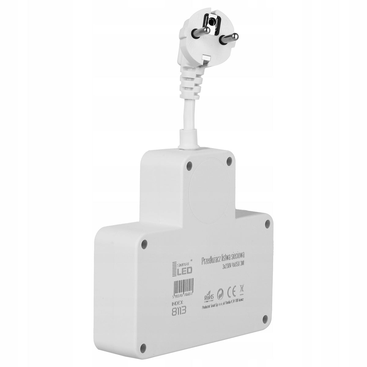 Prodlužovací kabel 230 V, USB