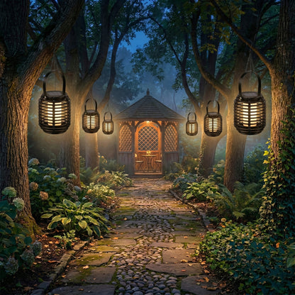 LED solární svítidlo, IP44