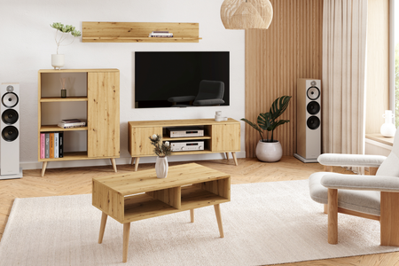 TV stolek FOCUS 155 cm – dub artisan