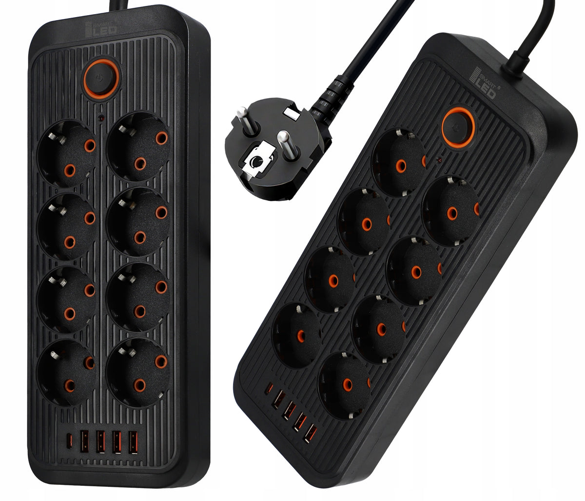 Prodlužovací kabel 230 V, 2 m, USB