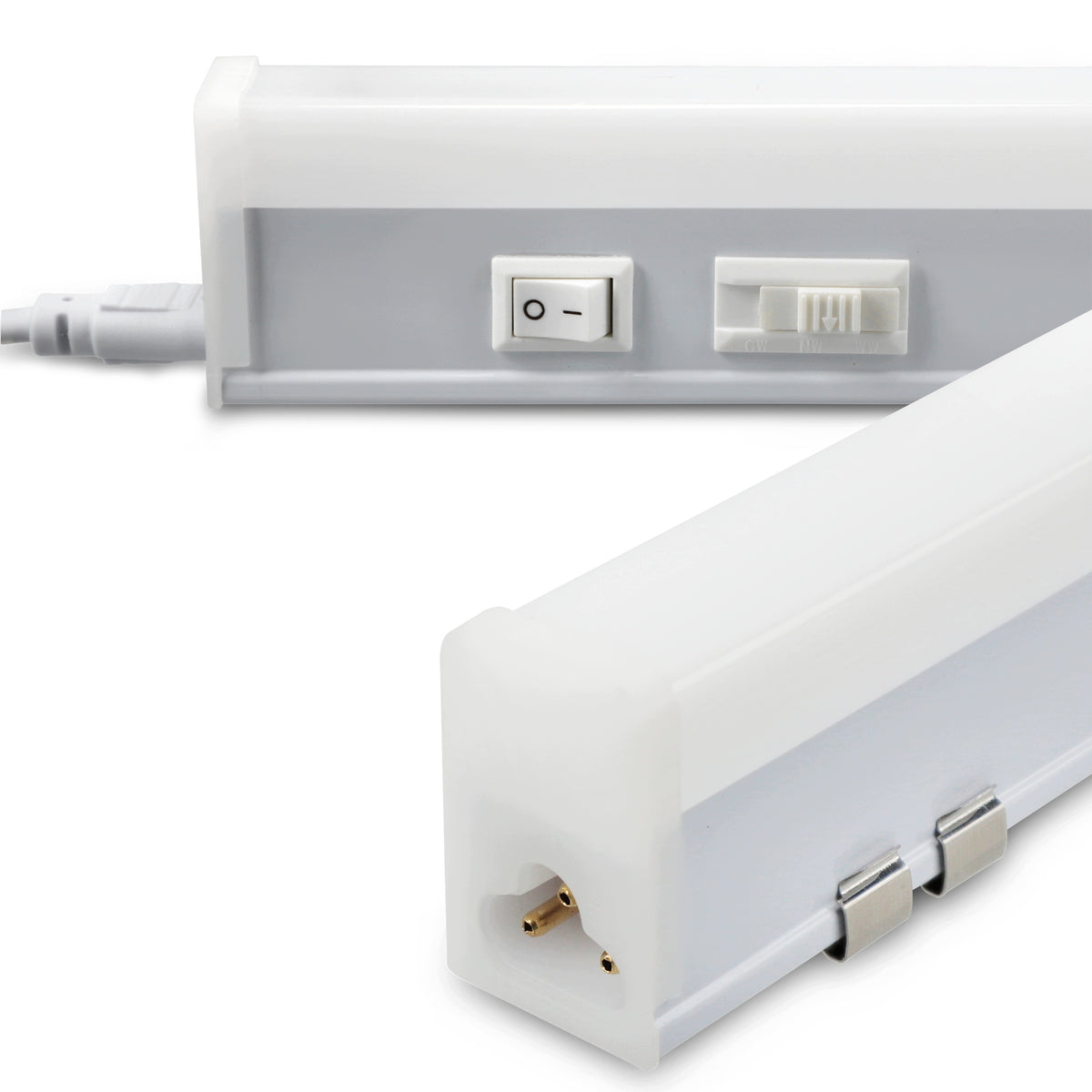 LED podlinkové svítidlo 230 V, 117 cm, 3 režimy barvy světla