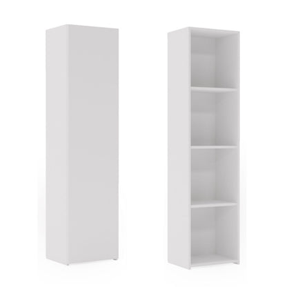 Knihovna LONI 160 × 40 cm – bílá