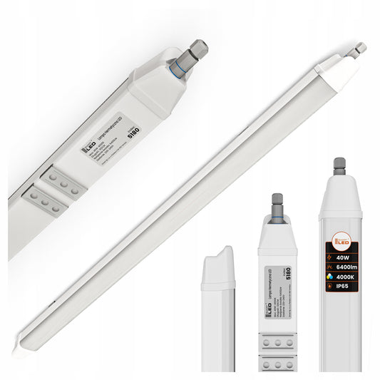 Prachotěsné LED svítidlo 40 W, 6400 lm, 120 cm