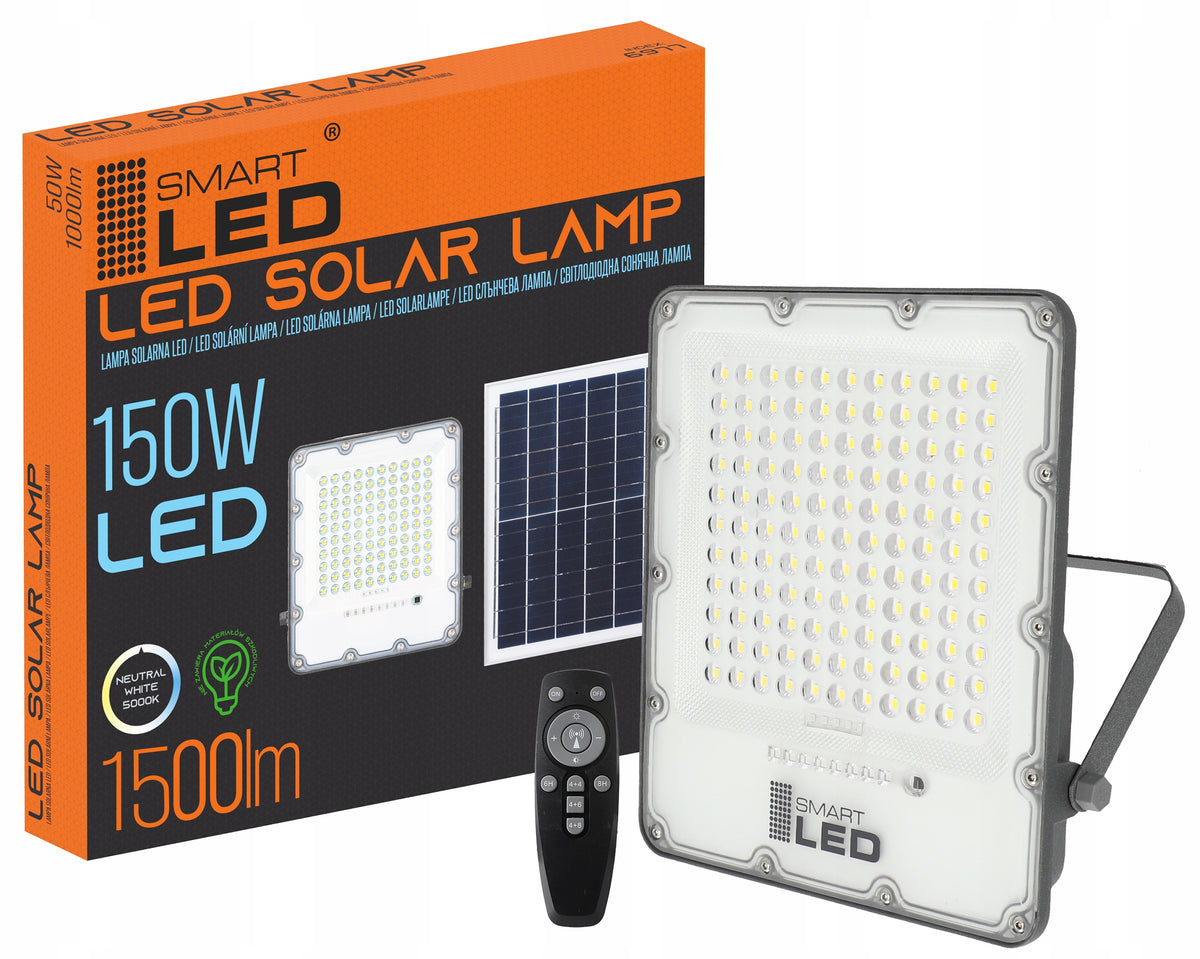 Solární LED reflektor 150 W