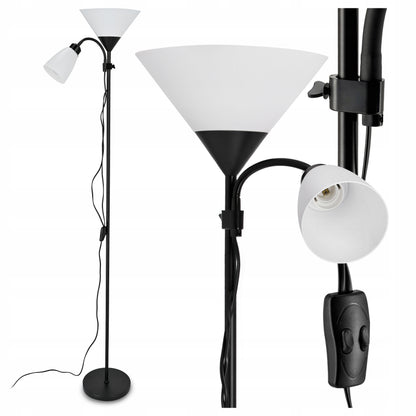 Stojací lampa E27, nastavitelná