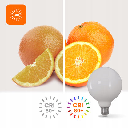 LED žárovka E27 8 W, 1055 lm, 2800 K – teplá bílá