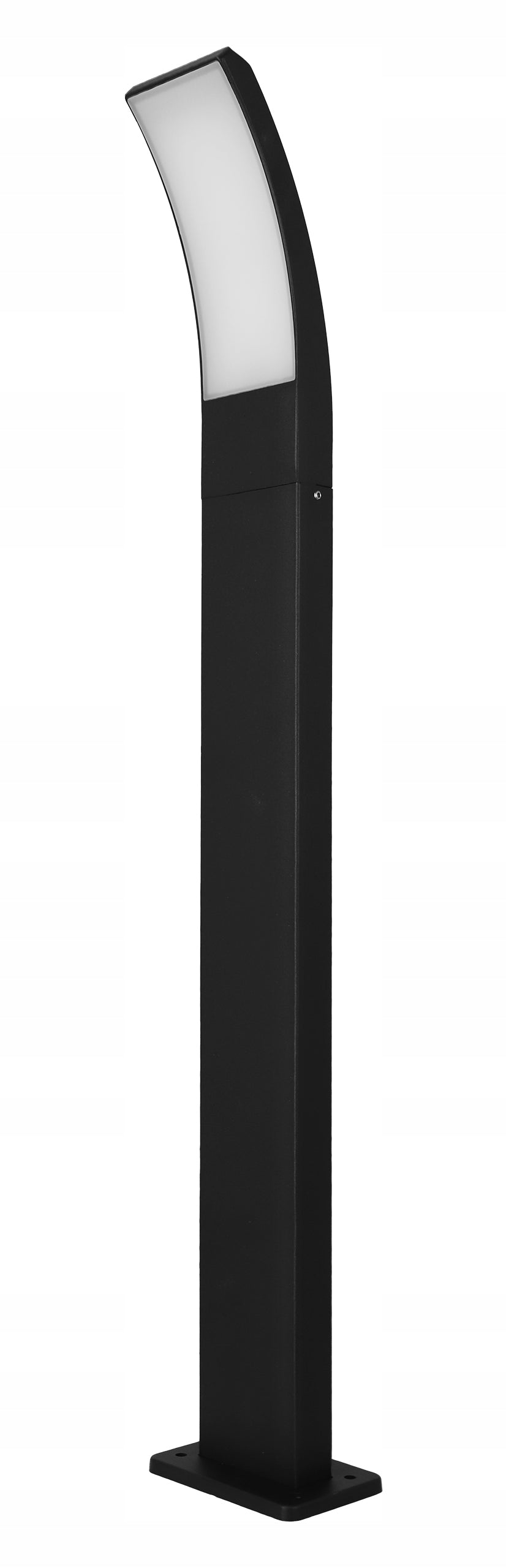 Černý venkovní osvětlovací sloupek 230 V, 80 cm, IP54