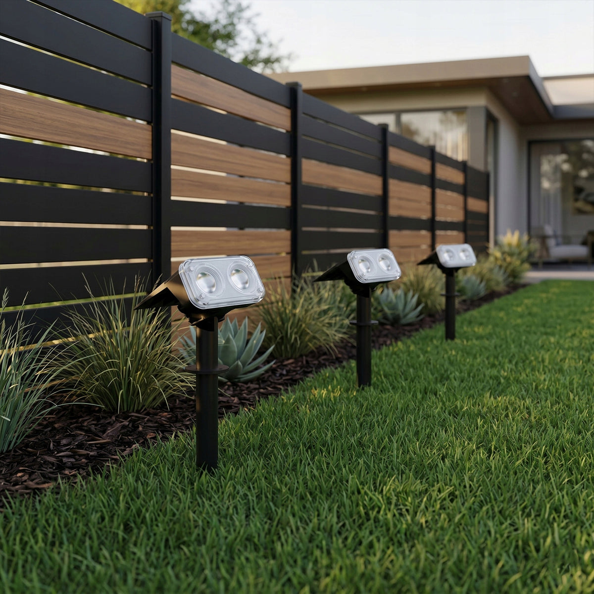 LED solární zápichové svítidlo