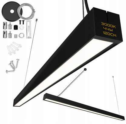 Kancelářské lineární LED svítidlo 44 W, 120 cm