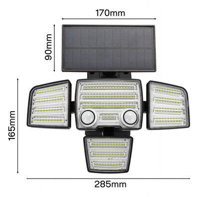Solární LED reflektor