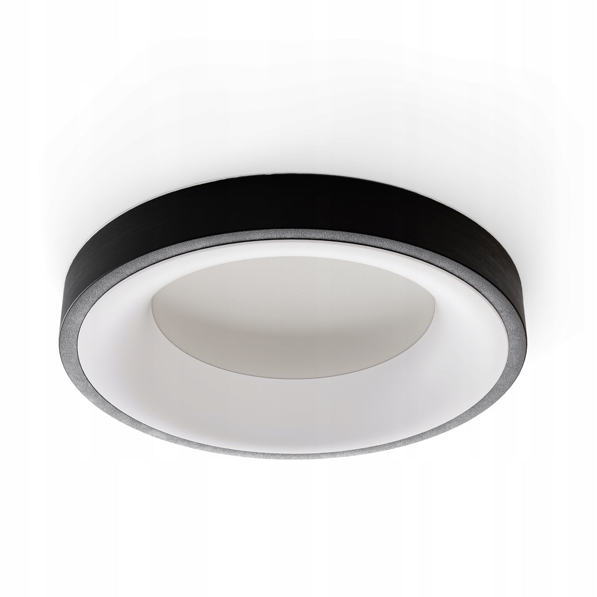 Černé kulaté stropní LED svítidlo 50 W, 4000 K