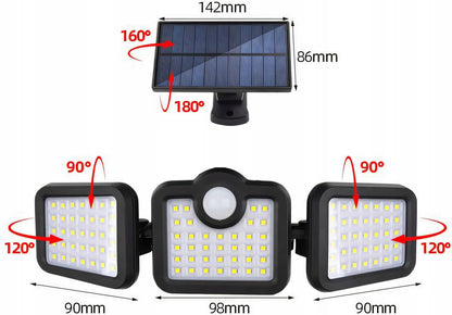 Solární LED reflektor
