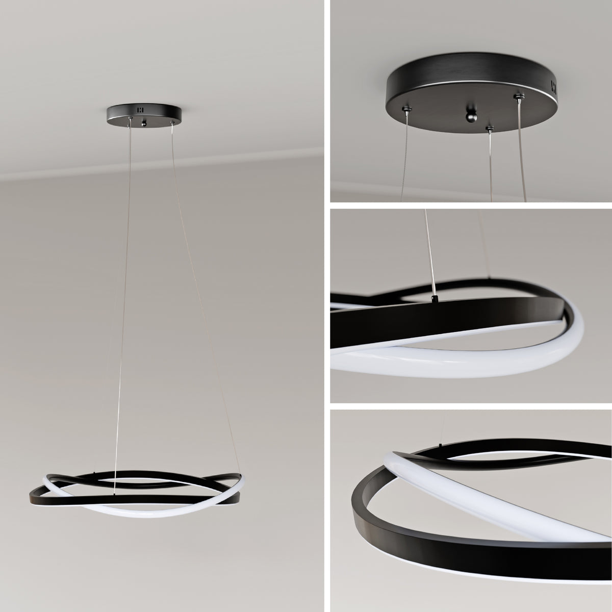 LED závěsné svítidlo 58 W