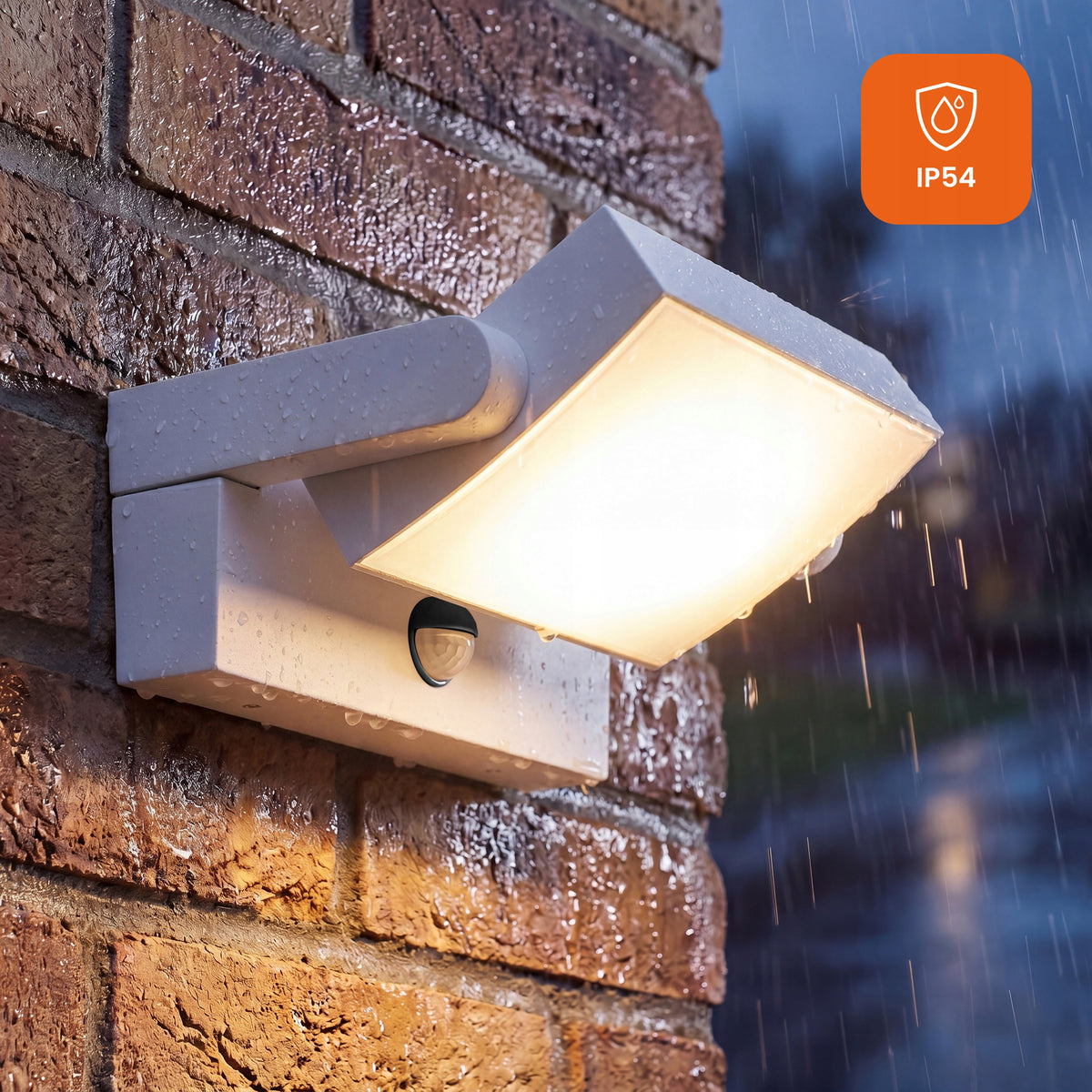 LED fasádní svítidlo 24 W, 3 režimy barvy světla