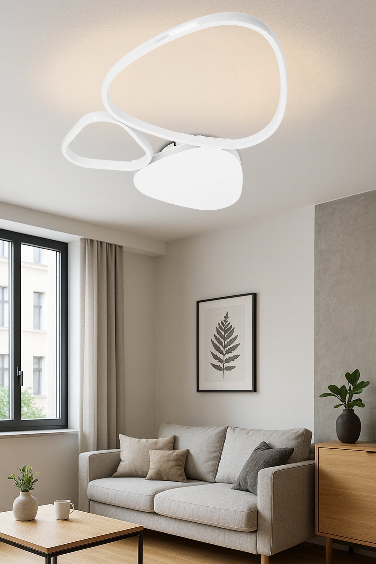 LED závěsné svítidlo 80 W