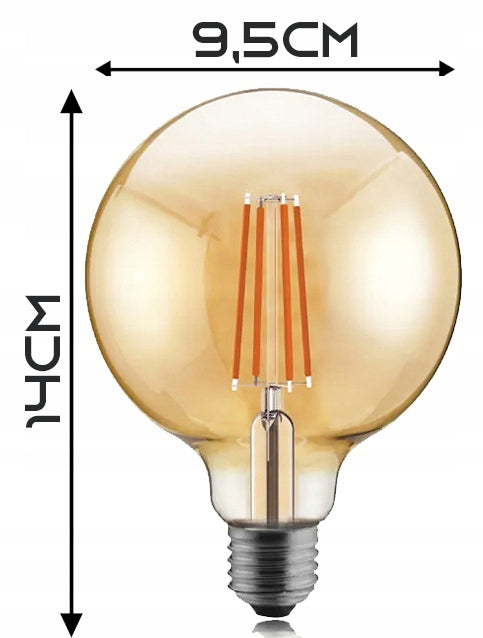 LED žárovka E27 8 W