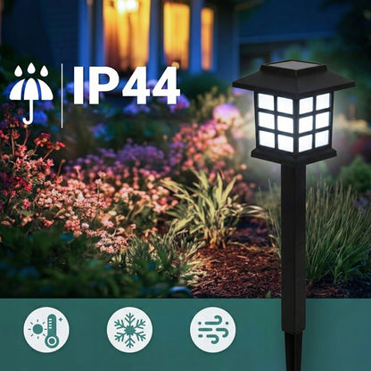 LED solární zápichové svítidlo 38 cm, IP44