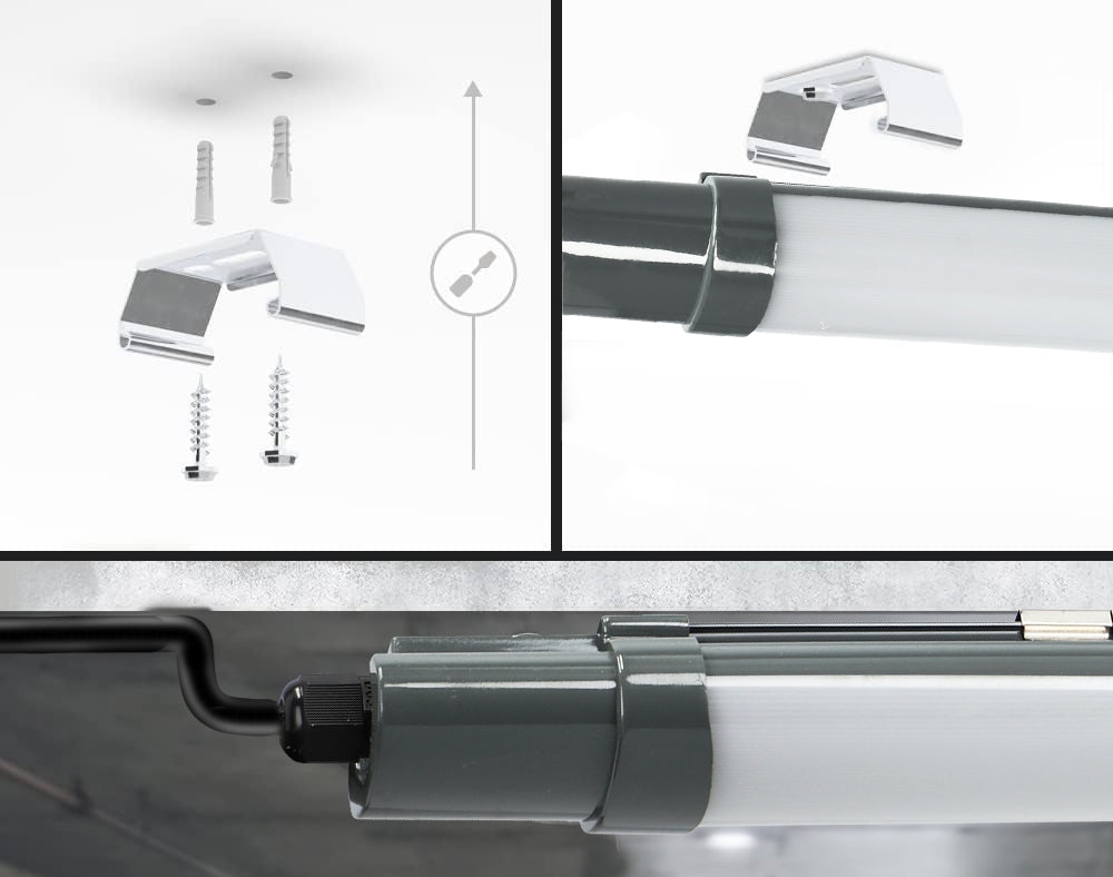 Prachotěsné LED svítidlo 36 W, 120 cm