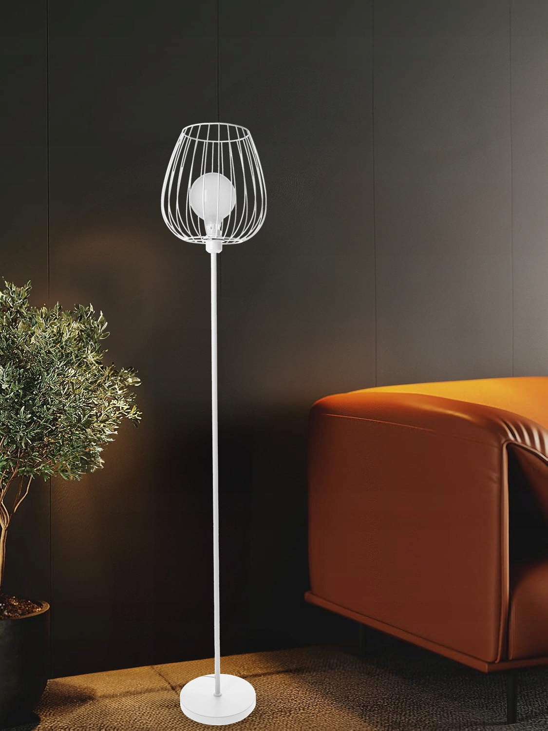 Stojací lampa E27 162 cm